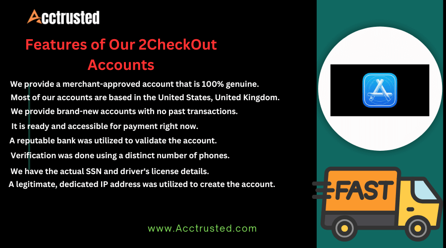 Buy 2CheckOut Accounts