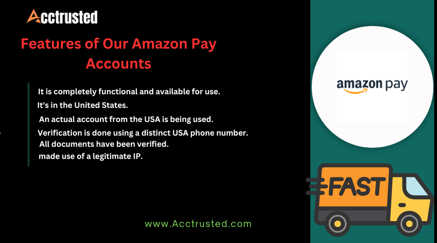 Buy Amazon Pay Accounts